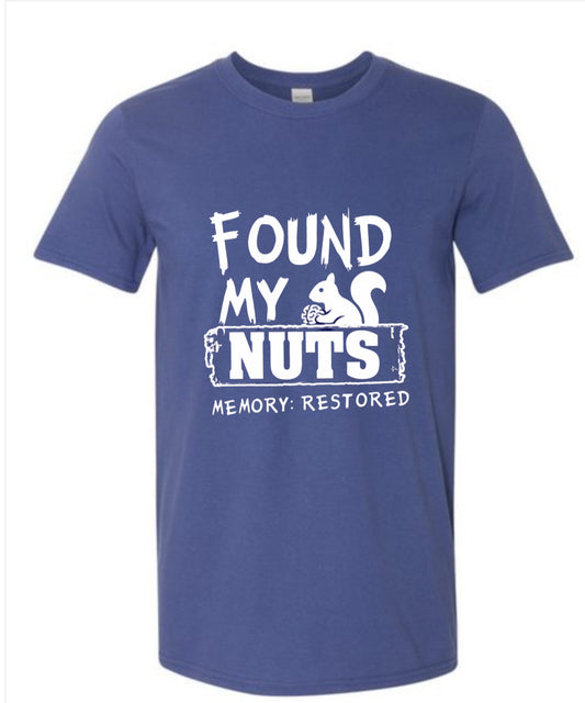 Found my Nuts T Shirts XS- 3XL